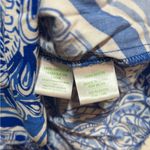 Lilly Pulitzer Dusk Romper Blue Crush White Floral Paisley Lightweight Summer M Photo 8