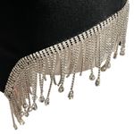 BELLA BARNETT Mini Bandage Trendy Rhinestone Black Bodycon Dress Size M NWT Size M Photo 12