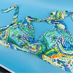 Lauren Ralph Lauren. Bikini top 22w nwt Blue Photo 1