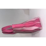 Victoria's Secret  Logo Canvas Lined Tote Bag - Iconic Pink Stripe Photo 2