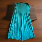 Freshwater Size XXL Bow Front Pull on Swim Suit Cover Up Pants Teal Blue Photo 1