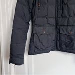 Eddie Bauer • Yukon Classic Down Jacket black puffer quilted hood faux fur Photo 7