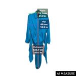 Elegant Blue Midi Dress Size M Photo 4