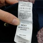 DL1961 Nicky Dark Wash Mid Rise Cigarette Straight Leg Jeans Size 27 Photo 7