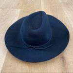 Lack of Color  Wide Brim Fedora in Black 100% Wool Size S Photo 1