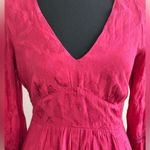 Maeve  Christine Belted Red Dress 6 holiday party special occasion Christmas‎ Photo 2