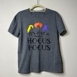 Hocus Pocus Funny Halloween Short Sleeve Graphic Shirt Women's Medium Photo 1