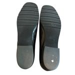 Salvatore Ferragamo  Brown Leather Low Pumps Croc Textured Square Toe Size 7.5 Photo 9