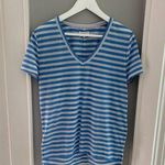 Lou & grey  Striped V-Neck Tee Photo 0