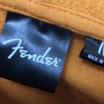 Fender Guitar Leopard Golden Yellow Graphic Hoodie Size M Photo 3