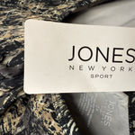 Jones New York  Abstract Black and Tan Tank Top Photo 4