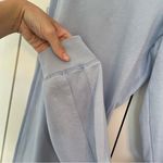 P.J. Salvage  Light Blue Jogger Pants Sz Large Knit Side Stripe Lounge Track Pant Photo 5