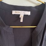 Maje  Black Silk & Lace Romper Size 38 (Medium) Quiet Luxury Feminine Party Photo 2