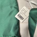 NWT - Dessy Girl - Junior Hunter Green Satin Twill Bridesmaid Dress - Size 14JR.  Photo 9