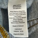 Talbots  Relaxed Fit Girlfriend Denim Cutoff 5 Inch Shorts Size 12 Magnolia Wash Photo 7