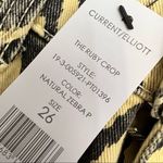 Current/Elliott  The Ruby Crop Ankle Jeans in Natural Zebra Photo 3