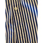 Ralph Lauren POLO  Blue White long sleeve cotton Stripe Shirt Dress  PRL size 10 Photo 7