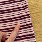 White Fox Boutique White Fox Mini Dress Sleeveless Stripes I've Been Thinking Size XS Red Pink Photo 4