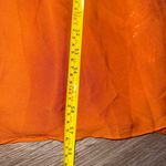 NWOT Wedding Elegant Rust Orange Evening Gown Size 15 Photo 8