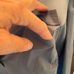 Spense long sleeve button down grey shirt with roll up button sleeve Photo 2