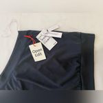 Open Edit NWT  BLACK ONE-SHOULDER LONGSLEEVE CROP TOP Photo 1