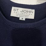 St. John  Scoop Neck Sleeveless Knit Shell Photo 2
