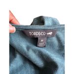 Toad & Co Belted Faux Wrap V Neck Dress Green Size M St Patrick’s Day Sleeveless Photo 3