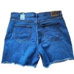 Lee  Women's Plus Size Mid Rise Boyfriend Jean Shorts Pure Blizzard Wash 18M NWT Photo 3