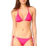💕L'AGENT by AGENT PROVOCATEUR💕 Robbie Bikini TOP Pink Size M Photo 0