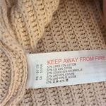 Free People  Beach Picnic Sweater Mini Dress Oversized Size XS Color: Natural Photo 7