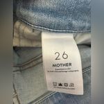 MOTHER Denim The Swooner Roller
Crop Fray Wide Leg Jeans 29 Blue Size 26 Photo 7