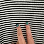 John Galt Brandy Melville Striped Knit Dress Small Stretch Summer Photo 3