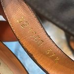 Satin Pura Lopez Elegant Black Platform Heels size 7.5 Photo 5