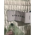 Reveriee Maxi Dress Women's Size L Green Floral Tiered Short Sleeve Casual NWT Size L Photo 6