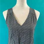 Old Navy  mini black and white floral pattern mini dress in size medium Photo 1