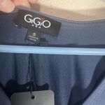 NEW Gigio UMGEE Boho Dress Blue Babydoll Ruffled Knee Length Cottagecore Size S Photo 3