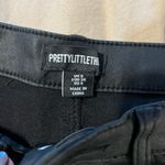 Pretty Little Thing Black Leather Trousers Photo 4
