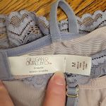 Pink & Gray Lace & Mesh Adjustable‎ Festival Party Feminine Bra Top Photo 2