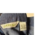 Orvis  Denim Skirt Women's Size‎ 6 Dark Wash A-Line Long Midi Casual Photo 4