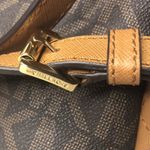 Michael Kors  MK Monogram Bicolor Leather & Coated Canvas Tech Backpack NWT Photo 14