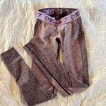 Gymshark Flex Leggings Size Small Heathered Pink Nylon Stretch Photo 0