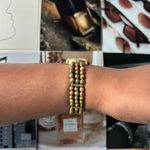 GOLD LUCORAL DIAMOND QUARTZ BEADED WATCH Photo 2