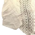 Ocean Drive Crinkle Crochet Handkerchief Top Olive Photo 7