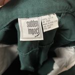 Vintage Modest Green Denim‎ Maxi Skirt Button Front 5 Pocket Retro 16 Photo 6