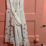 Chic Me Beautiful white silk lined butterfly  dress great for special occasions Photo 3
