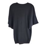 Vince V-neck 1/4 Button Up Cashmere Cardigan Black Dolman Sleeves Size S Photo 4