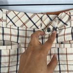 Anthropologie The Essential Collection by  Pants Womens 14 TALL Beige Multi Check Photo 14