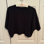 Athleta x Alicia Keys Black Cropped Tee Photo 1