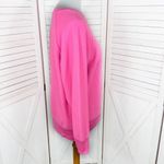 PINK - Victoria's Secret Pink by Victoria’s Secret Embroidered Inside Out Fleece Sweatshirt Pink XS Photo 2