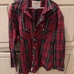 Men’s long sleeve button up Red Size XXL Photo 0